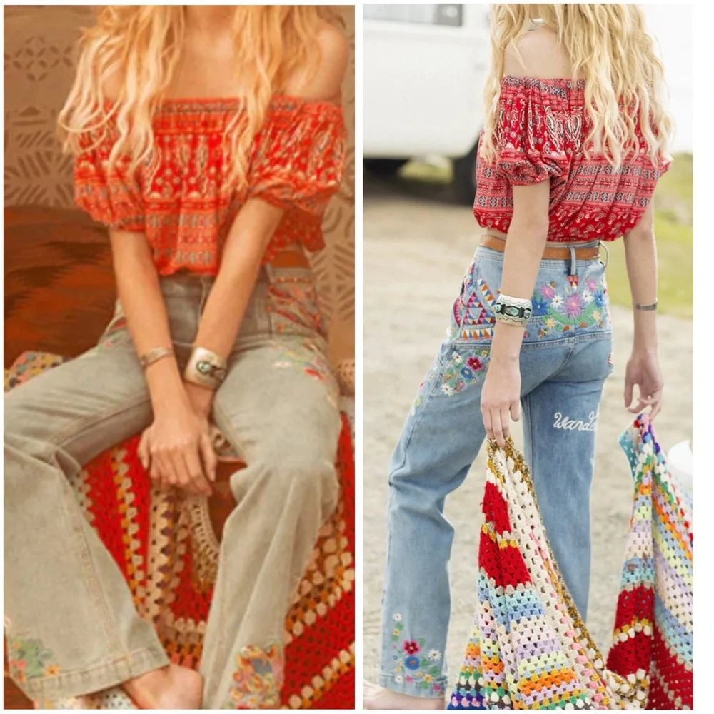 Spell Gypsiana Crop Top Ted, XS